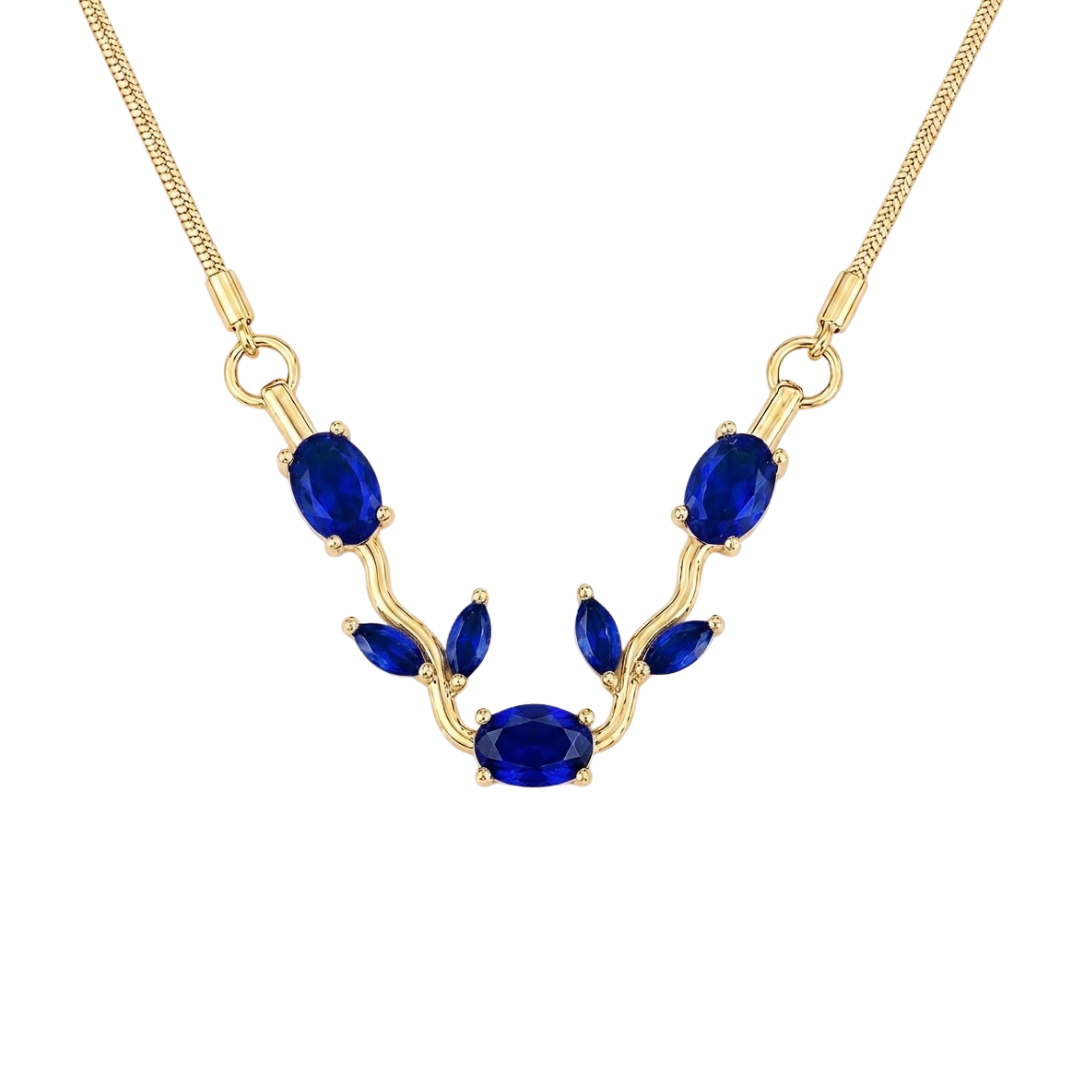 Collar Mágico de Tulipanes- Chapado en Oro 18K