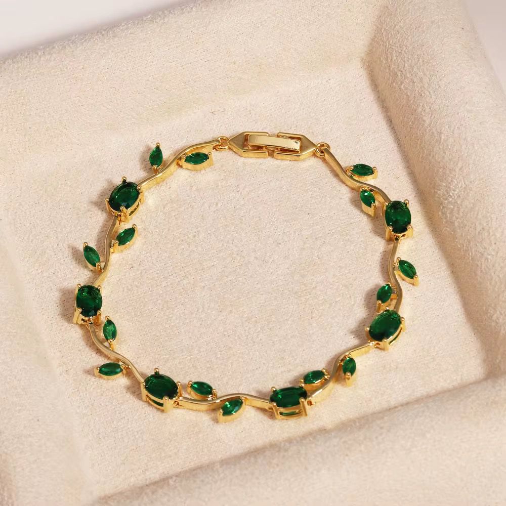 Pulsera Mágica de Tulipanes- Chapada en Oro 18K