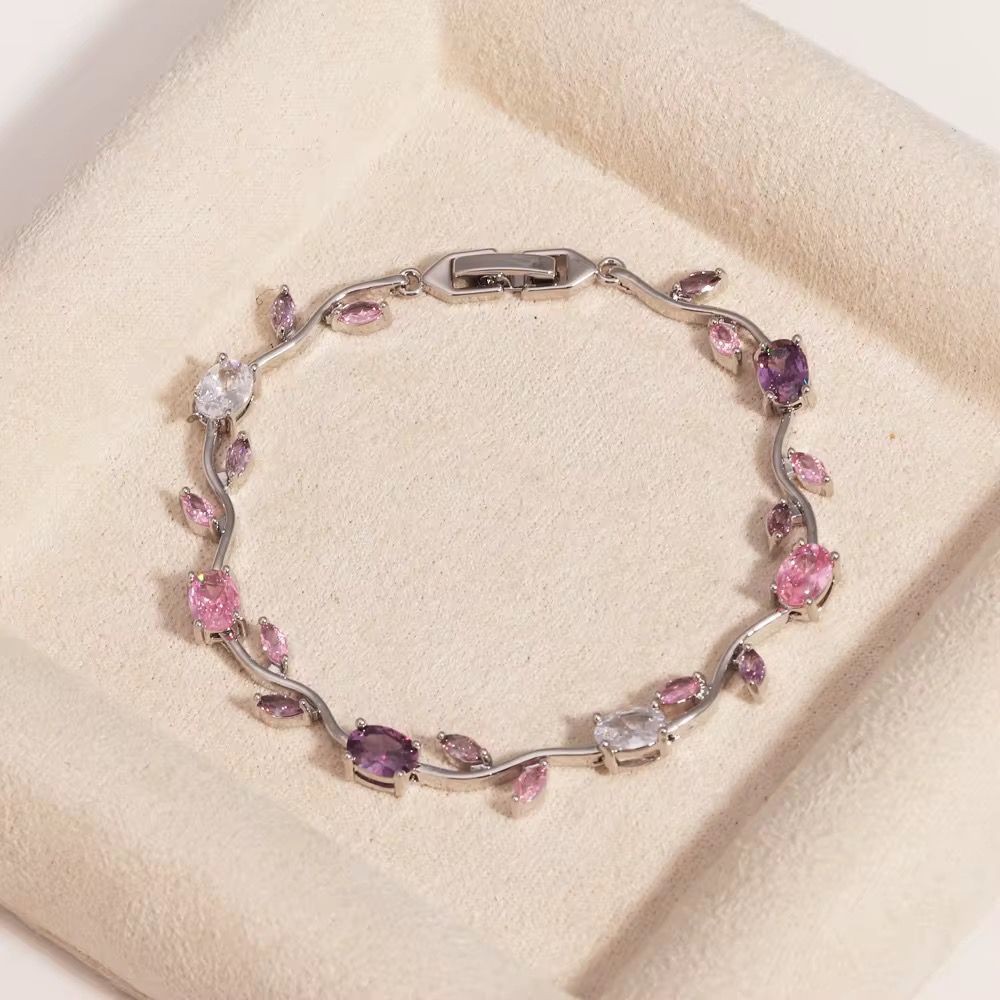Pulsera Mágica de Tulipanes- Chapada en Oro 18K